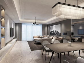 220平意式高級(jí)灰裝修設(shè)計(jì)效果圖